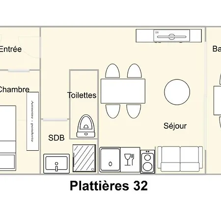 アパート Plattieres *